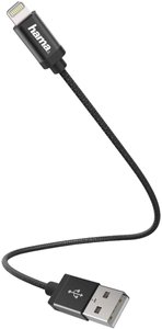 Kabel Apple iPad/iPhone/iPod Hama  00178280 [1x złącze męskie USB-A 2.0 - 1x złącze męskie Lightning] 0.20 m
