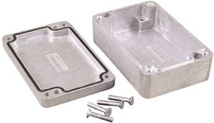 Obudowa uniwersalna Hammond Electronics, aluminium, naturalny, (D x S x W) 160 x 100 x 60 mm, 1 szt.