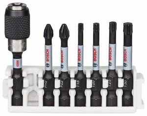 Bit krzyżakowy PH 2, PZ 2, T 15, T 20, T 25, T 30 Bosch Accessories 2608522327 2608522327    1 zest.