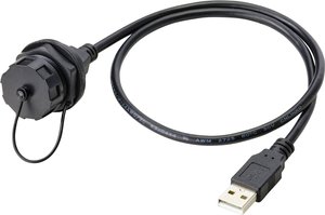 Złącze męskie USB TRU COMPONENTS TC-9554652, 0.50 m, 1 szt.