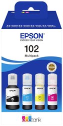 Zestaw do napełnienia Epson 102 EcoTank Multipack C13T03R640, 1 szt.