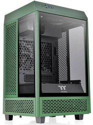 Thermaltake The Tower 100 Mini Tower Obudowa do komputera  racing green z okienkiem