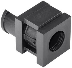 Pojedyncza wylewka HellermannTyton VP-S_12-13_Ins-sgl-PL-BK (20) 440-00014, (D x S x W) 21.10 x 21.10 x 21.80 mm, tworzywo sztuczne, 20 szt.