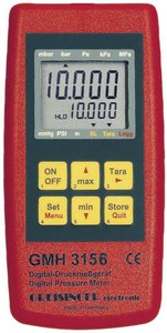 Manometr Greisinger GMH 3156 601464, 2.5 - 400 bar, IP65