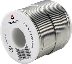 Cyna lutownicza bezołowiowa TOOLCRAFT  szpula Sn99,3Cu0,7 ROL1 500 g 1.5 mm
