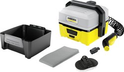 Kärcher Home & Garden Mobile Outdoor Cleaner OC3 + Pet Mobilna stacja czyszcząca z akumulatorem Zimna woda