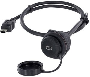 Złącze męskie USB encitech 1310-1026-02, 1.00 m, 1 szt.
