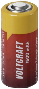 Bateria 2/3 AA VOLTCRAFT, 3.6 V, 1600 mAh, litowe, 1 szt.