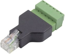 Złącze męskie RJ TRU COMPONENTS FL-30 FL-30, RJ12, piny:6P6C, 1 szt.