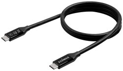 Kabel USB EDIMAX UC4-0050TB, USB4®, Thunderbolt™ 3, Złącze męskie USB-C®, 0.50 m