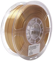 ESUN RF-5271436  Filament do drukarek 3D PLA elastyczny 1.75 mm 1 kg złoty (metaliczny), efekt połysku