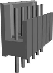 Listwa kołkowa, męska, standardowa TE Connectivity AMP QUICK 829154-6, wire-to-board, 1 szt.