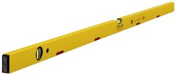 Poziomnica magnetyczna STABILA typ 70 M, 150 cm, lekki profil aluminiowy, system silnych magnesów ziem rzadkich, 1 libella pozioma, 1 libella pionowa, Made in Germany Poziomica budowlana Stabila 2877, Długość 150 cm, Dokładność poziomowania 0.5 mm/m