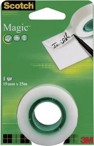 Taśma klejąca Scotch Scotch® Magic™ 810 8-1925R, (D x S) 25 m x 19 mm, 25 m, 1 szt.