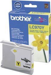 Tusz Brother LC-970Y, oryginalny, żółty