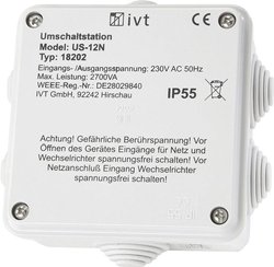 Przetwornica sinusoidalna IVTUS-12N, 230 V, 12 A