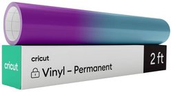 Winyl zmieniający kolor aktywowany ciepłem Cricut — trwały (fioletowy) Cricut Color Change Vinyl HOT Permanent Folia liliowy