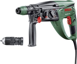 Młot udarowo-obrotowy Bosch Home and Garden PBH 3000-2 FRE, 750 W, 230 V, SDS-Plus, zaw. walizkę, dystrybucja niemiecka