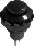 Przycisk TRU COMPONENTS TC-R13-502B-05BK 1587731, 12.7 mm, 250 V/AC, 1.5 A, 1 szt.