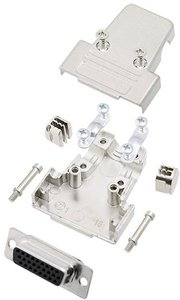 Zestaw listew żeńskich D-Sub TRU COMPONENTS TCTRIM15HDS26K 7708632, rzędy: 3, styki: 26, 180 °, 1 szt.