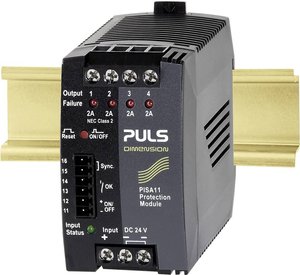 4-kanałowy moduł bezpieczników PISA11.404 PULS PISA11.402 Moduł zabezpieczający