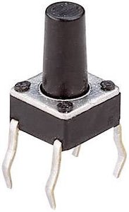 Przycisk chwilowy Weltron T604, 1 x wył/(wł), 1 szt.