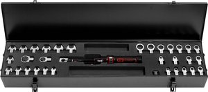 Zestaw kluczy dynamometrycznych 9x12mm ERGOTORQUE®precision, 10-50Nm, 33 szt. Końcówka klucza KS Tools 5161625 1 szt.