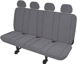 Pokrowce na siedzenia samochodowe HP Autozubehör 22416, Kolor producenta: szary