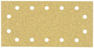 Papier ścierny EXPERT C470 z 14 otworami do szlifierki oscylacyjnej, 115 x 230 mm, G 40, 10 sztuk. Papier ścierny do szlifierki Bosch Accessories EXPERT C470 2608900860 230 mm 10 szt.