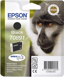 Tusz Epson T089140, oryginalny, czarny