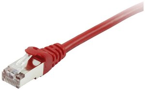 kabel LAN Equip 605520, 1 szt., RJ45, CAT 6, S/FTP, 1.00 m, czerwony