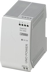 Zasilacz na szynę DIN Phoenix Contact UNO-PS/1AC/48DC/100W 2902996 48 V/DC 2.1 A 100 W Ilość wyjść:1 x