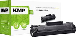 KMP Toner Zamiennik Canon 737 Czarny 3000 strony Kaseta tonera KMP C-T38 3602,0000, 1 szt.