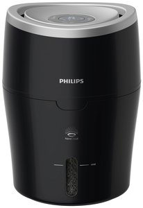 Nawilżacz Philips HU4813/10 do pomieszczeń o powierzchni do 44 metrów kwadratowych Philips HU4813/10  Nawilżacz powietrza 1 szt. czarny, srebrny