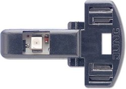 Oprawa Jung 90-LEDW LED 230 V AC / DC Pobór prądu 1,1mA biała niezależna od biegunowości Lampa neonowa Jung 90-LEDW