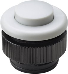 Przycisk do dzwonka Grothe 61032, 12 V/1,5 A, IP54, biały