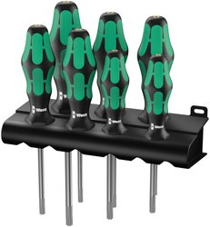 Zestaw śrubokrętów 367/7 TORX HF Kraftform Plus z funkcją mocowania Zestaw wkrętaków Wera 367/7 TORX® HF 05223161001