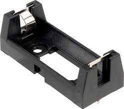 Komora baterii TRU COMPONENTS 18-0153 1 x CR-123A, Pin stykowy