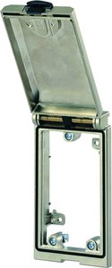 Rama montażowa wykonana z jednego metalu, niklowana na mat  Murrelektronik Modlink MSDD 4000-68113-0000000 1 szt.