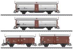 Wagon towarowy zamknięty Märklin 47301 H0 DB Tbes Wózek z rozsuwanym dachem 4