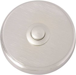 Przycisk do dzwonka Heidemann, 24 V/1 A, niklowany