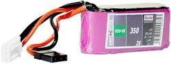Pakiet akumulatorów (LiPo) 7.4 V 350 mAh 25 C Hacker Softcase Gniazdo JR