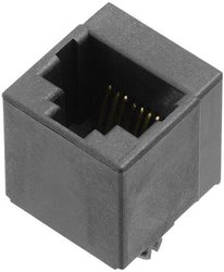 Złącze męskie RJ encitech RJJU-88-142-E7V-023 3257-0006-02, RJ45, CAT 6, piny:8P8C, 1 szt.