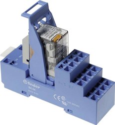 Przekaźnikowy moduł sprzęgający na szynę DIN Finder 58.54.9.024.0050 Moduł przekaźnikowy