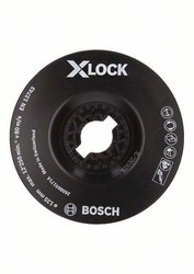 Tarcza nośna X-LOCK, miękka, 125 mm Bosch Accessories 2608601714