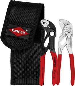Knipex 00 20 72 V04 mini zestaw szczypiec w torbie z paskiem na narzędzia Zestaw szczypiec Knipex 00 20 72 V04, 2 szt.