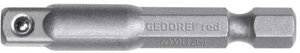 Adapter napędu 1/4 ''4x 1/4'' sześciokątny L.50mm Końcówka klucza Gedore RED 3300150 1 szt.
