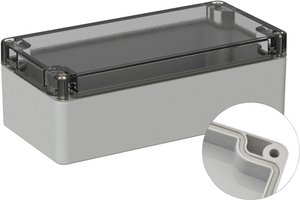 Obudowa zewnętrzna TRU COMPONENTS TC-9065476, (D x S x W) 160 x 80 x 55 mm, poliwęglan, 1 szt.