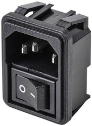 Złącze męskie IEC TRU COMPONENTS TC-10088416 Łączna ilość styków: 3 10 A 1 szt.