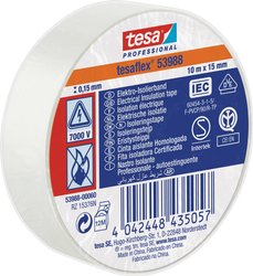 Taśma izolacyjna tesa tesa® Professional 53988-00060-00 (D x S) 10 m x 15 mm 10 m 1 szt.